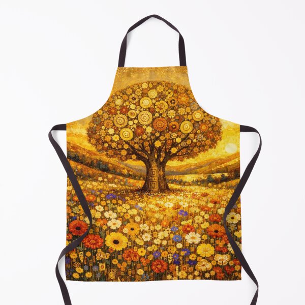Item preview, Golden Tree of Life Mosaic Meadow designed and sold by Owcomm.