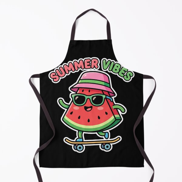 Item preview, Summer Vibes Cool Skater Watermelon Cartoon designed and sold by TeNovaStudio.
