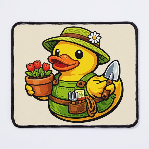Item preview, Rubber Duck Gardener designed and sold by BROHLine Studio.