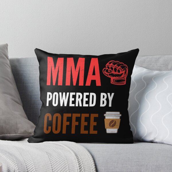 Item preview, MMA Powered By Coffee Retro Vintage Boxing Design designed and sold by WildTrace.