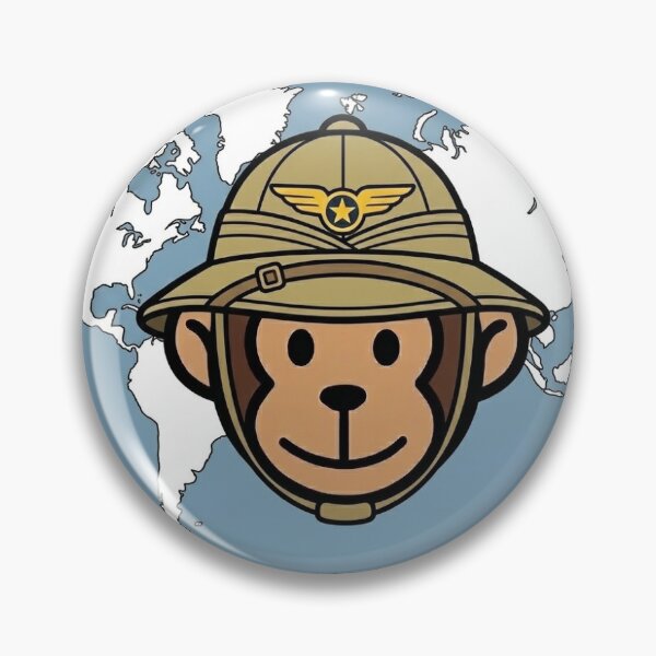 Item preview, Travel Monkey Explorer — Adventure Awaits designed and sold by MyMonkeyMerch.
