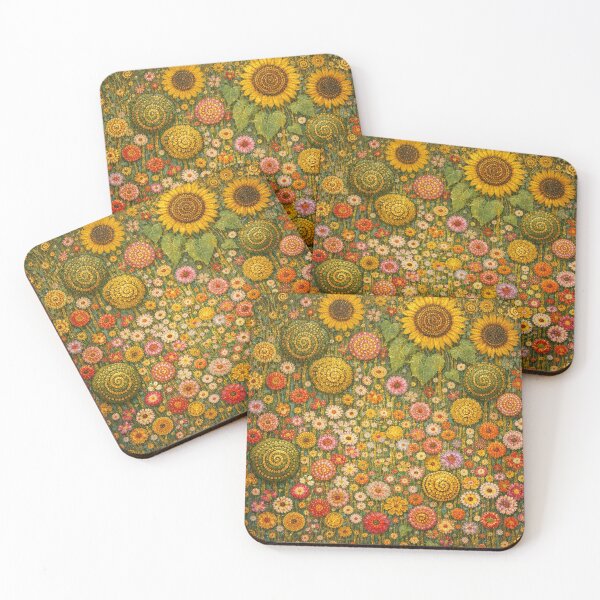 Item preview, Golden Summer Bloom Mosaic designed and sold by Owcomm.