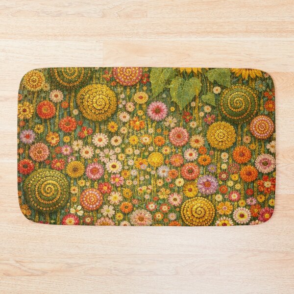 Item preview, Golden Summer Bloom Mosaic designed and sold by Owcomm.