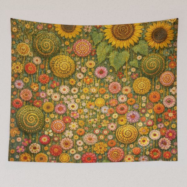 Item preview, Golden Summer Bloom Mosaic designed and sold by Owcomm.