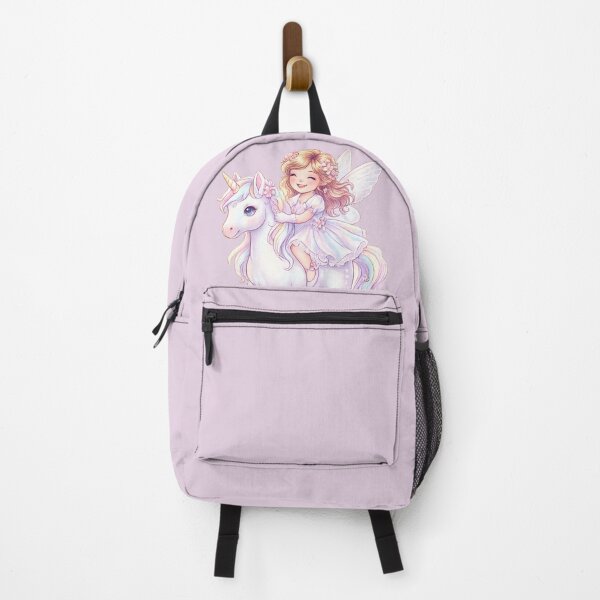 Item preview, Magical Fairy Girl Riding Unicorn PNG | Cute Pastel Fantasy Clipart designed and sold by arifali786.