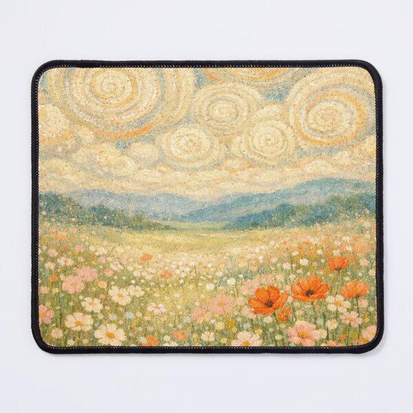 Item preview, Sunlit Field of Dreams Impressionist Flower Meadow designed and sold by Owcomm.