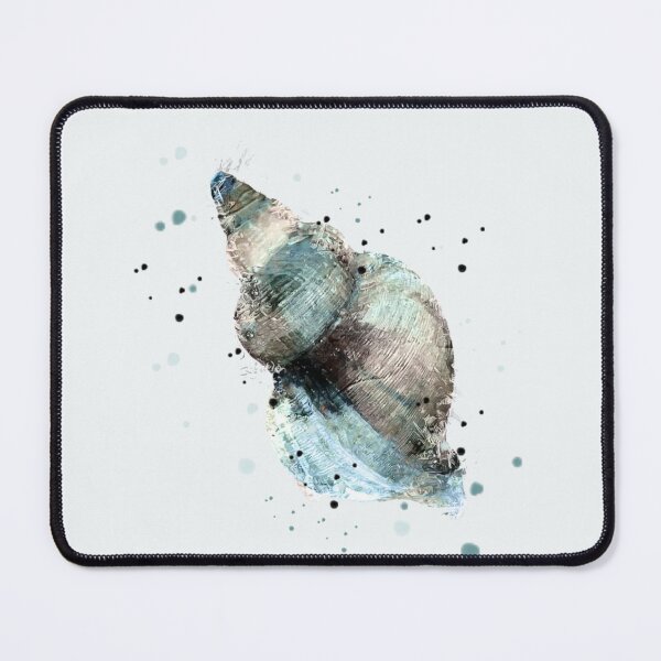 Item preview, Watercolour Sea Snail Shell Coastal designed and sold by WhiteBreeze.