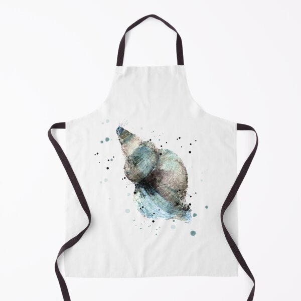 Item preview, Watercolour Sea Snail Shell Coastal designed and sold by WhiteBreeze.
