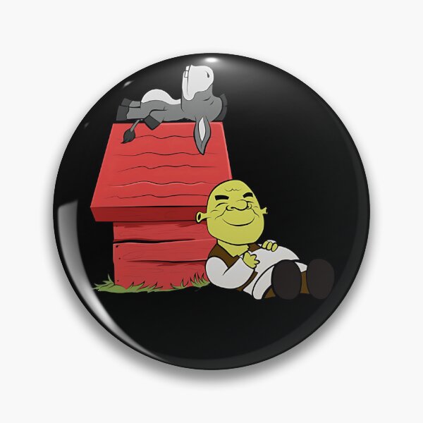 Item preview, Shrek and Donkey Peanuts Parody designed and sold by siennalabeoo.