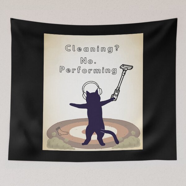 Item preview, Cleaning? No. Performing. designed and sold by WeaselsStuff.