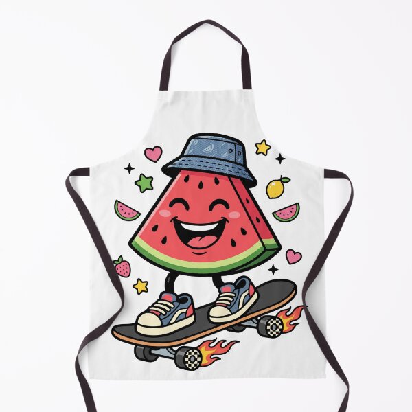 Item preview, Rad Skater Watermelon Retro 90s Streetwear Cartoon designed and sold by TeNovaStudio.