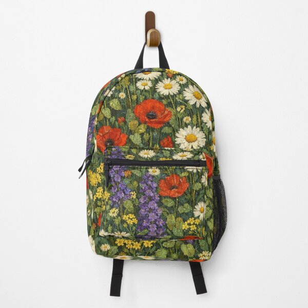 Item preview, Wildflower Meadow in Bloom Oil Painting Impressionist Floral Landscape designed and sold by Owcomm.