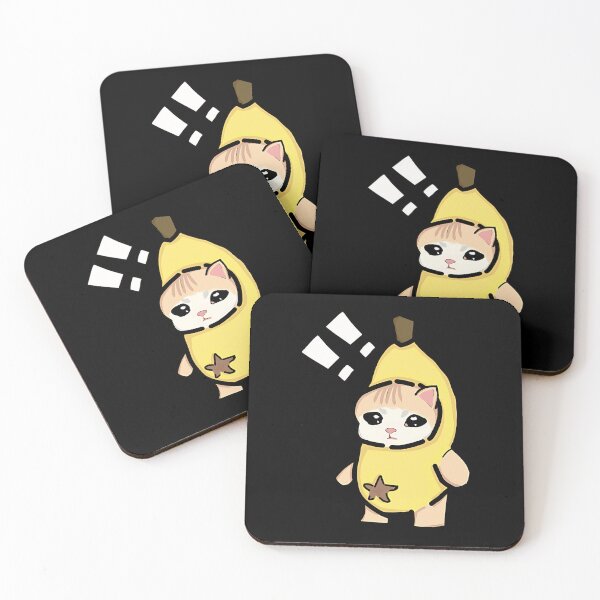 Item preview, Cute Banana Cat Kawaii Cartoon designed and sold by siennalabeoo.