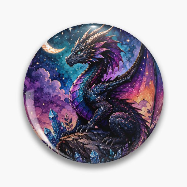 Item preview, Cosmic Celestial Dragon on Crystal Peak  designed and sold by Jaideep Walia.