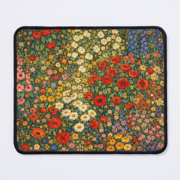 Item preview, Flower Garden Oil Painting Print designed and sold by Owcomm.