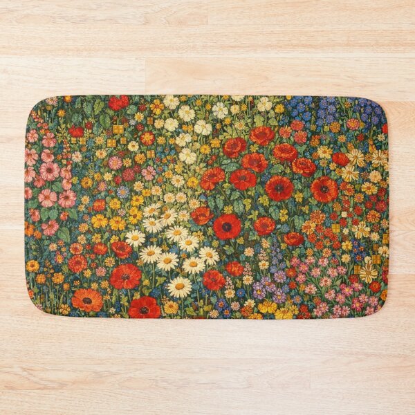 Item preview, Flower Garden Oil Painting Print designed and sold by Owcomm.