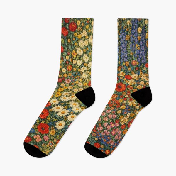 Item preview, Flower Garden Oil Painting Print designed and sold by Owcomm.