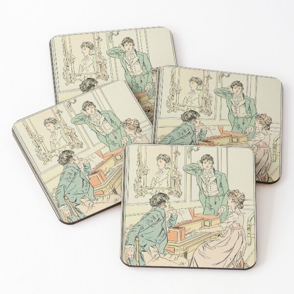 Item preview, Jane Austen's Pride and Prejudice  Mr. Darcy begins to become enamoured of Elizabeth Bennet  designed and sold by Love30smovies.