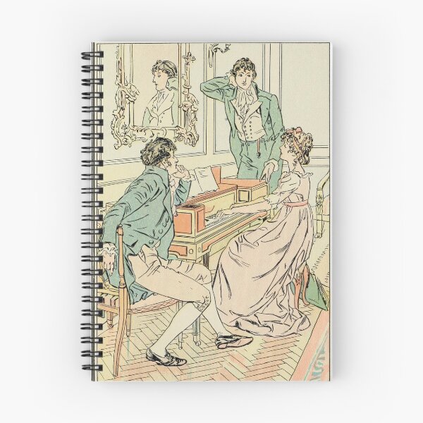 Item preview, Jane Austen's Pride and Prejudice  Mr. Darcy begins to become enamoured of Elizabeth Bennet  designed and sold by Love30smovies.