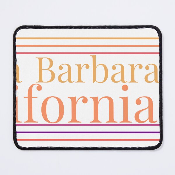 Item preview, Santa Barbara California City Marked On Map designed and sold by TheIconSmith.