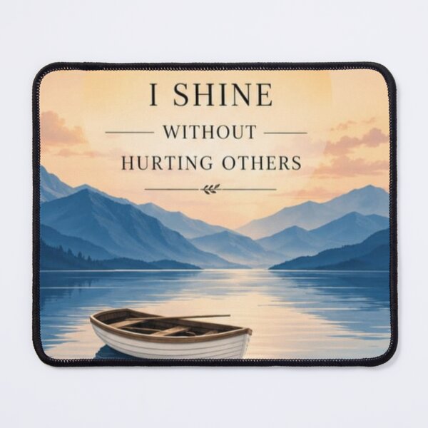 Item preview, I Shine Without Hurting Others designed and sold by itxelaraStudio.