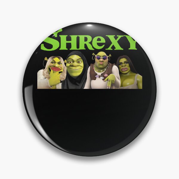 Item preview, Shrexy Funny Shrek Shirt Shrek Meme Collage designed and sold by siennalabeoo.