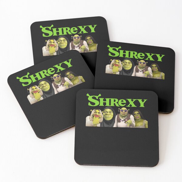 Item preview, Shrexy Funny Shrek Shirt Shrek Meme Collage designed and sold by siennalabeoo.