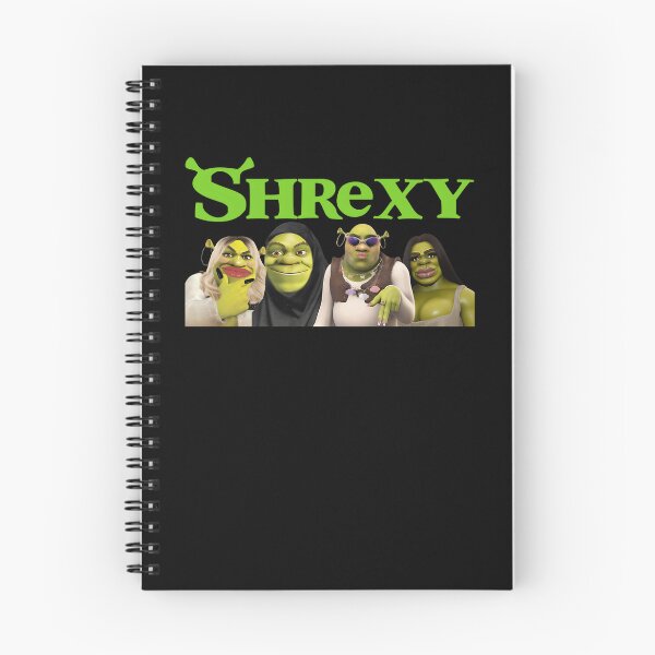 Item preview, Shrexy Funny Shrek Shirt Shrek Meme Collage designed and sold by siennalabeoo.