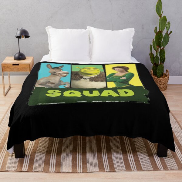 Item preview, Shrek Squad Group Shot Panel Lineup Swamped Vintage Cartoon designed and sold by siennalabeoo.