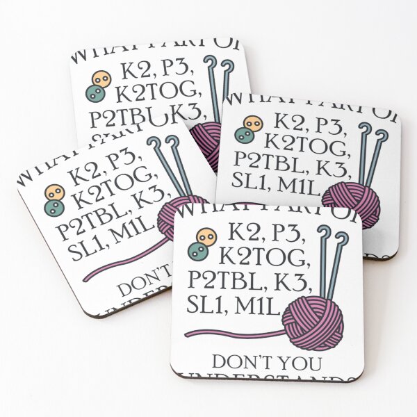 Item preview, What Part of Knitting designed and sold by jban-huhlhd.