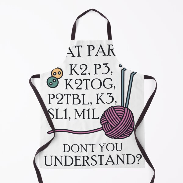 Item preview, What Part of Knitting designed and sold by jban-huhlhd.