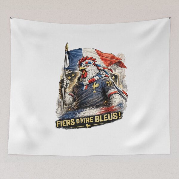 Item preview, Rooster Ultra "Proud to Be Blue" Flag - 2026 World Cup designed and sold by CoqGaulois.