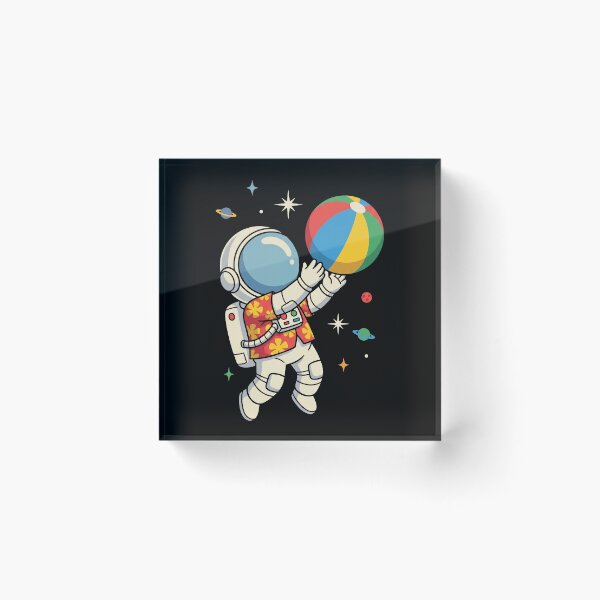 Item preview, Astronaut Summer Vacation Hawaiian Shirt Beach Ball designed and sold by TeNovaStudio.