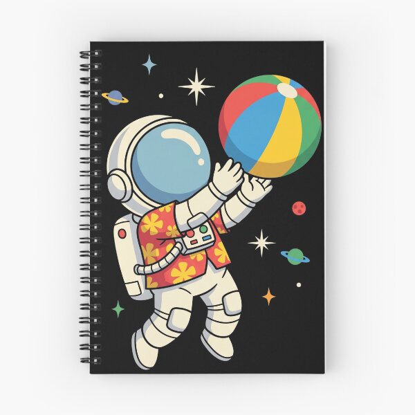 Item preview, Astronaut Summer Vacation Hawaiian Shirt Beach Ball designed and sold by TeNovaStudio.