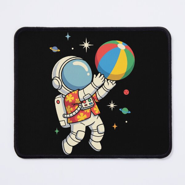 Item preview, Astronaut Summer Vacation Hawaiian Shirt Beach Ball designed and sold by TeNovaStudio.