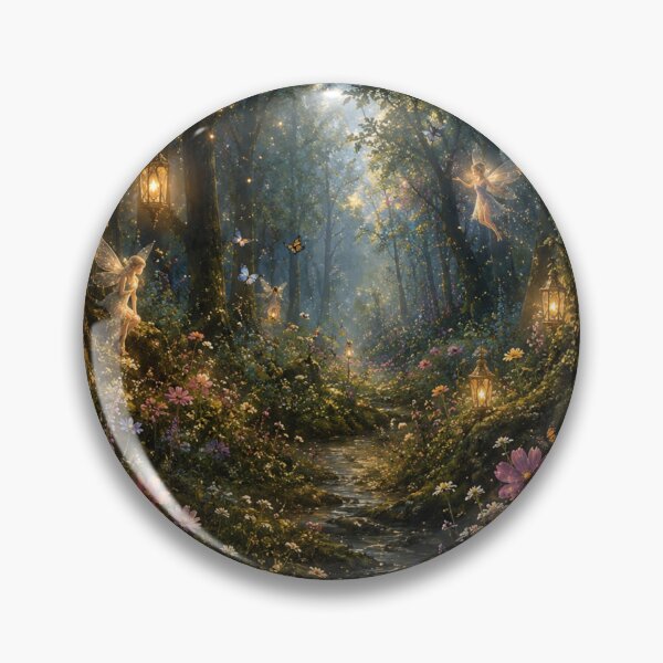 Item preview, Magical Garden With Fairies  designed and sold by Blue  Robin.