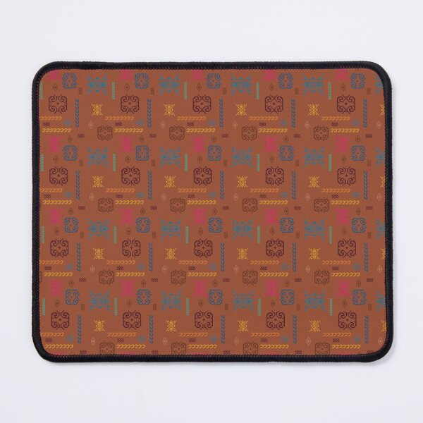 Item preview, Traditional Stitched Embroidery from Sinai (chocolate brown) designed and sold by Qousqoza7.