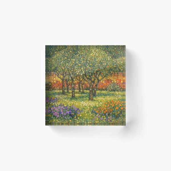 Item preview, Orchard Landscape Oil Painting Style designed and sold by Owcomm.