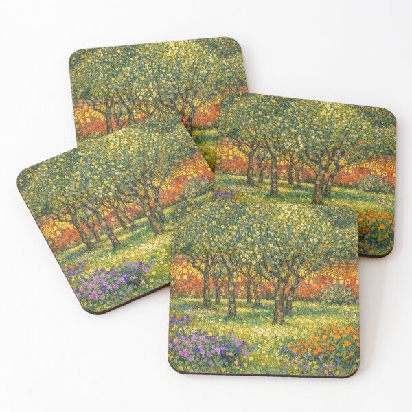Item preview, Orchard Landscape Oil Painting Style designed and sold by Owcomm.