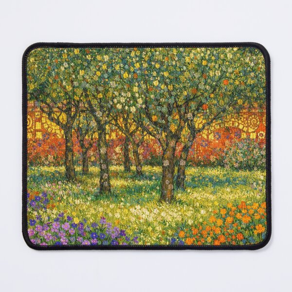 Item preview, Orchard Landscape Oil Painting Style designed and sold by Owcomm.