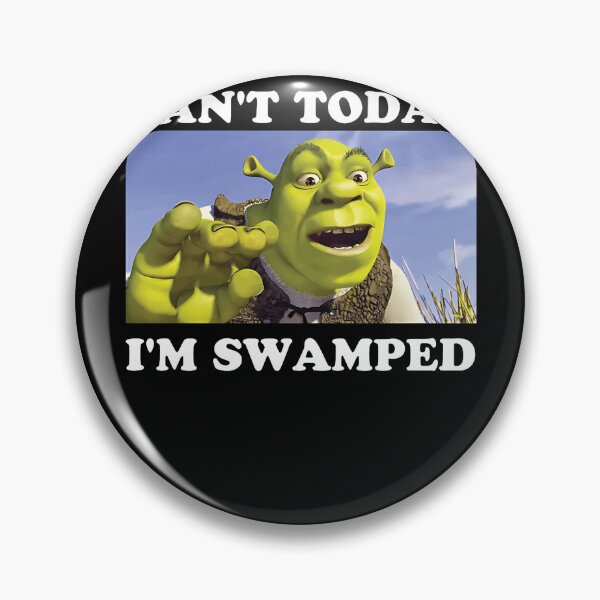 Item preview, Shrek Can't Today I'm Swamped Shrek Vintage Cartoon designed and sold by siennalabeoo.