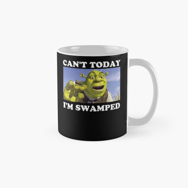 Item preview, Shrek Can't Today I'm Swamped Shrek Vintage Cartoon designed and sold by siennalabeoo.