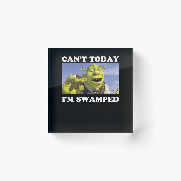 Item preview, Shrek Can't Today I'm Swamped Shrek Vintage Cartoon designed and sold by siennalabeoo.