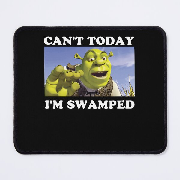 Item preview, Shrek Can't Today I'm Swamped Shrek Vintage Cartoon designed and sold by siennalabeoo.