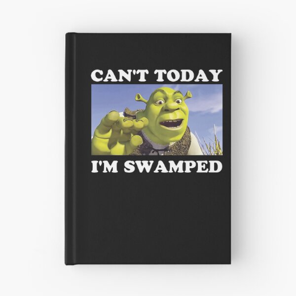 Item preview, Shrek Can't Today I'm Swamped Shrek Vintage Cartoon designed and sold by siennalabeoo.