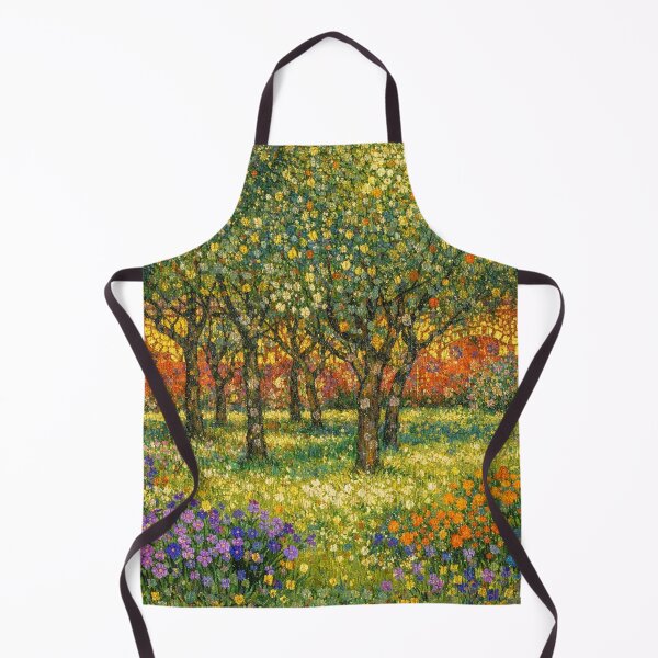 Item preview, Orchard Landscape Oil Painting Style designed and sold by Owcomm.