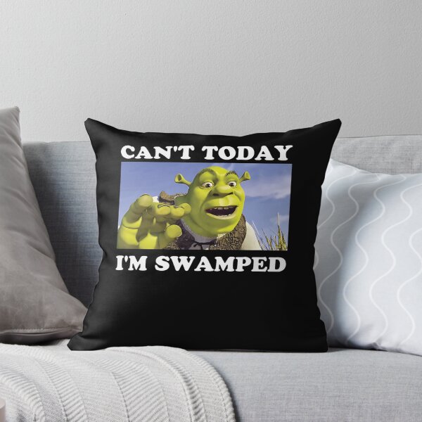 Item preview, Shrek Can't Today I'm Swamped Shrek Vintage Cartoon designed and sold by siennalabeoo.