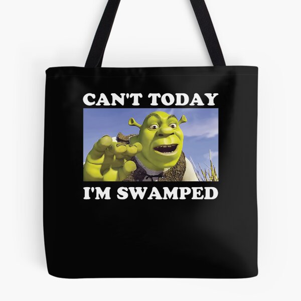 Item preview, Shrek Can't Today I'm Swamped Shrek Vintage Cartoon designed and sold by siennalabeoo.