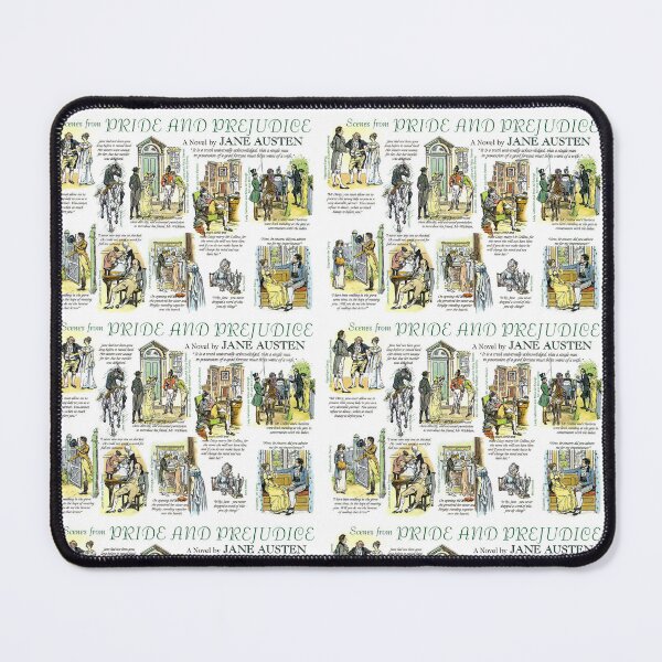 Item preview, Scenes From Pride and Prejudice 1895 artwork by C. E. Brock designed and sold by Love30smovies.