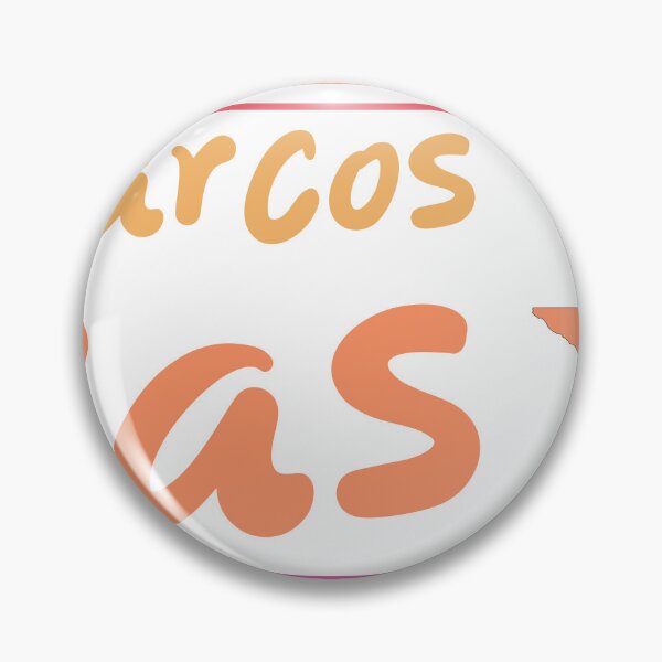 Item preview, San Marcos Texas City Marked On Map designed and sold by TheIconSmith.